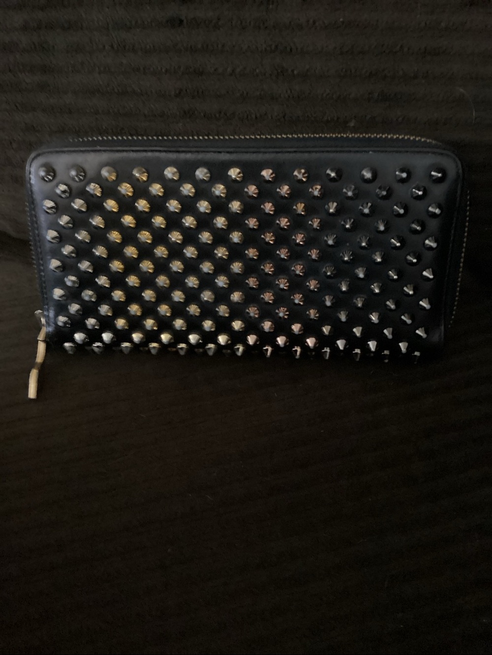 Christian Louboutin Ombré Black Wallet